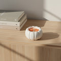 Pumpkin candle