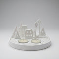 Christmas snow scene