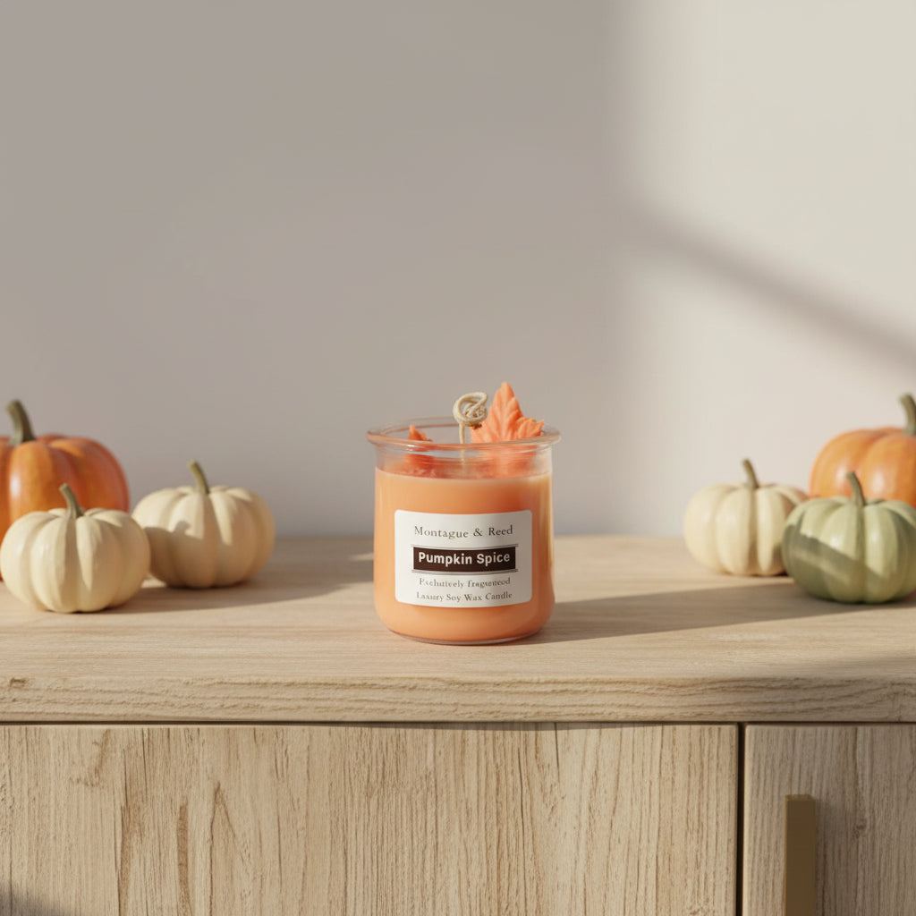 Halloween fragranced candles
