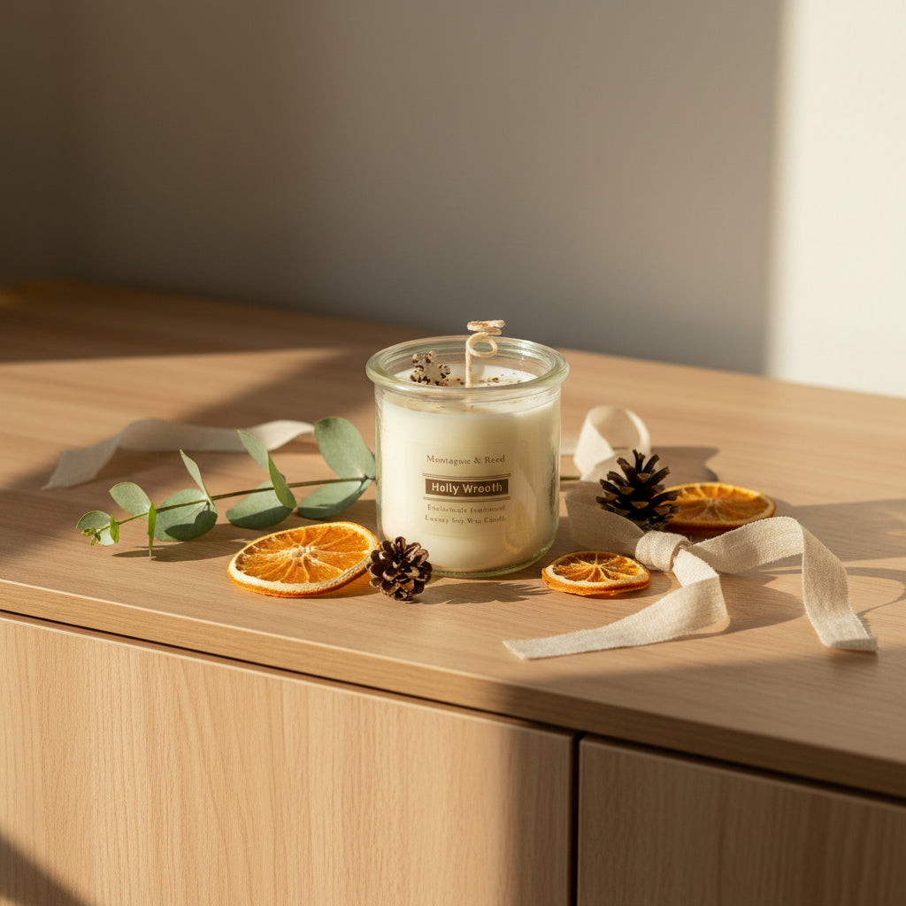 Small Glass Candle