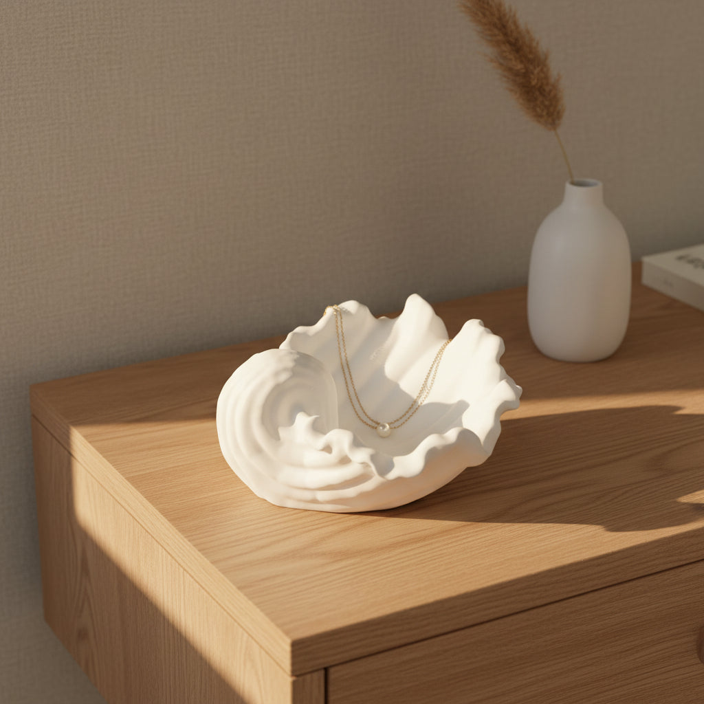 Shell trinket dish