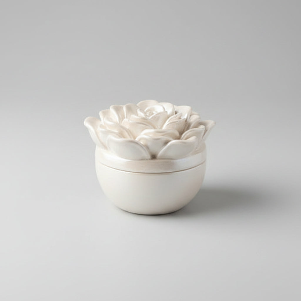Rose trinket pot