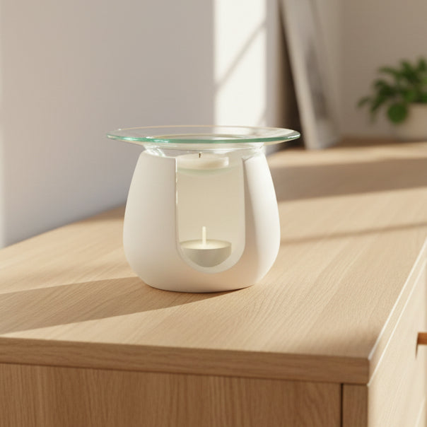 Cascade wax melt/oil burner