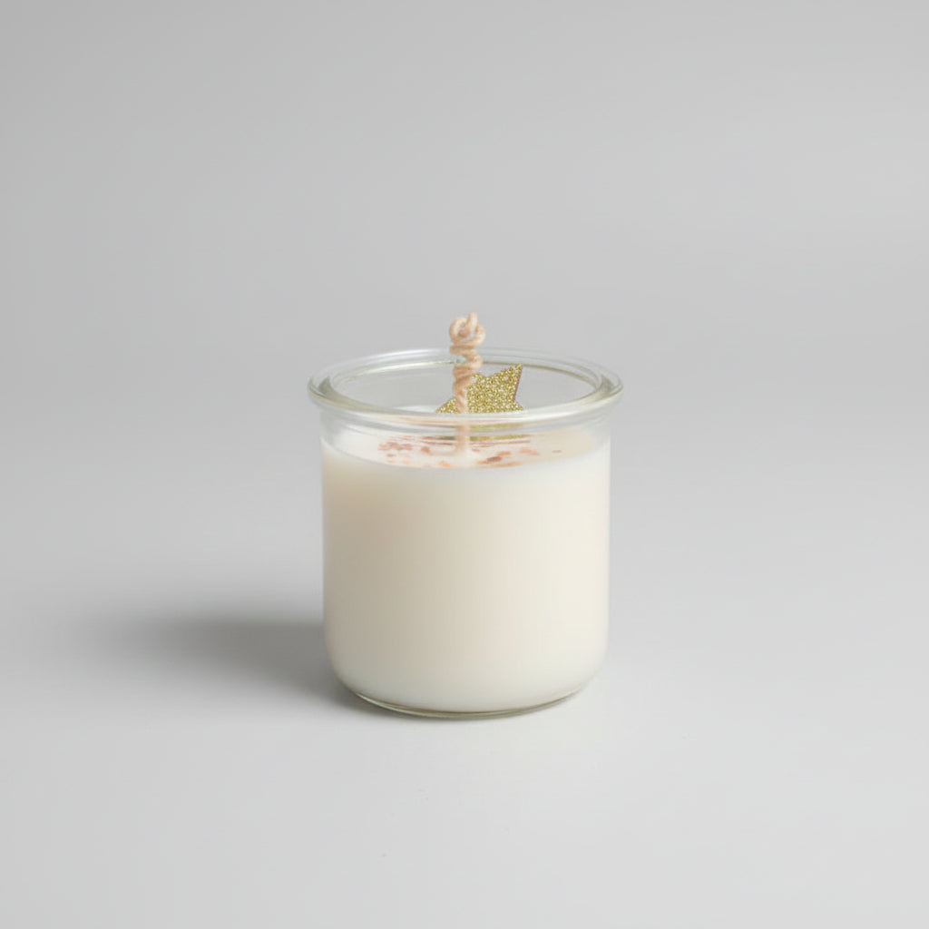 Small Glass Candle
