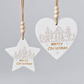 Star and Heart Tree Ornaments